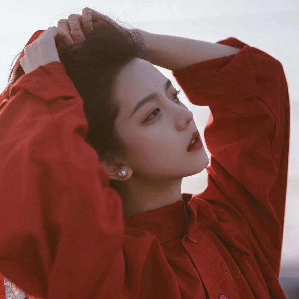 ins红色新年头像插图6