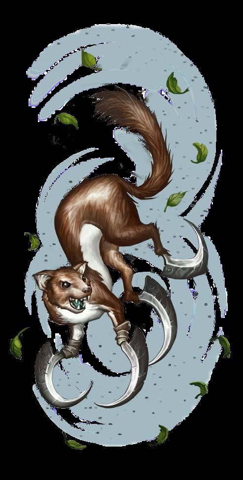 日本传说中的隐形妖怪镰刀三人组旋风过人极速治愈镰鼬