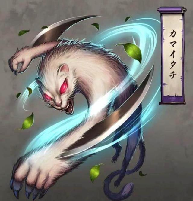 日本传说中的隐形妖怪镰刀三人组旋风过人极速治愈镰鼬
