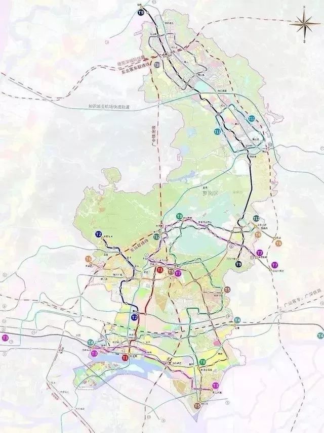 知识城生活会很便利未来将建有轨电车brt无人驾驶环