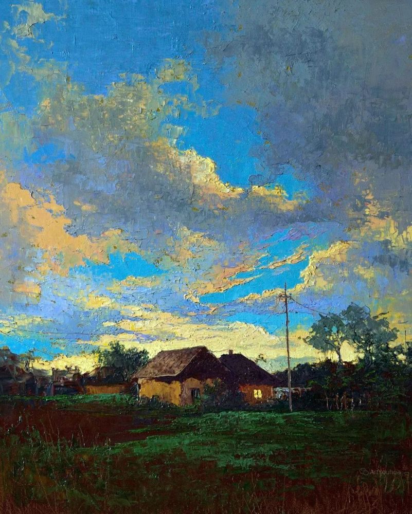 乌克兰绘画:细腻优美的风景,如今画家安全吗?_腾讯新闻