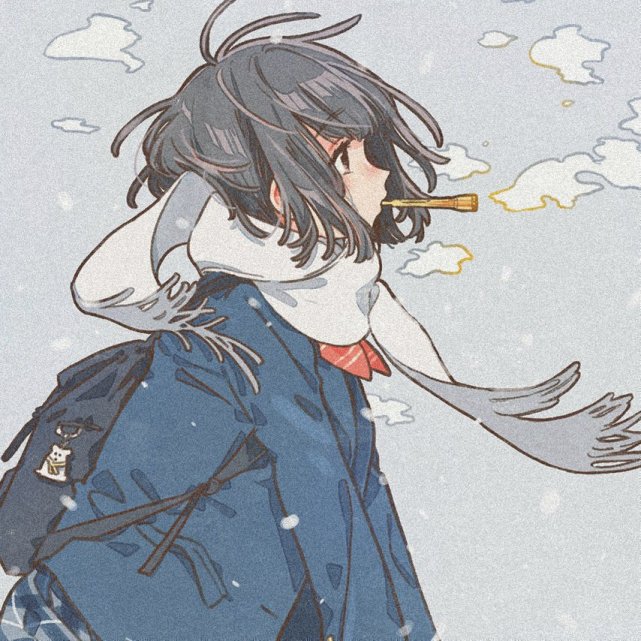 手绘女头丨你心心念念想要的氛围感女生头像