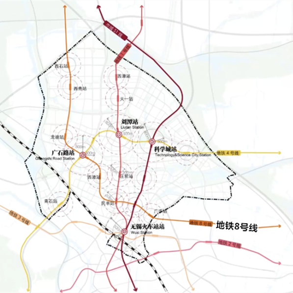 重磅地铁8号线前期方案研究项目招标无锡多条轨道交通线传来新消息
