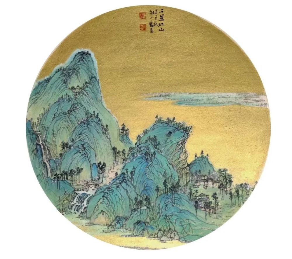 青山碧水禅境云水间工笔重彩山水画研修班学员作品展