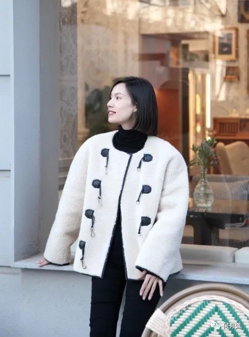 深圳市调任广西外套保暖更显才是美40岁舒适羊羔毛