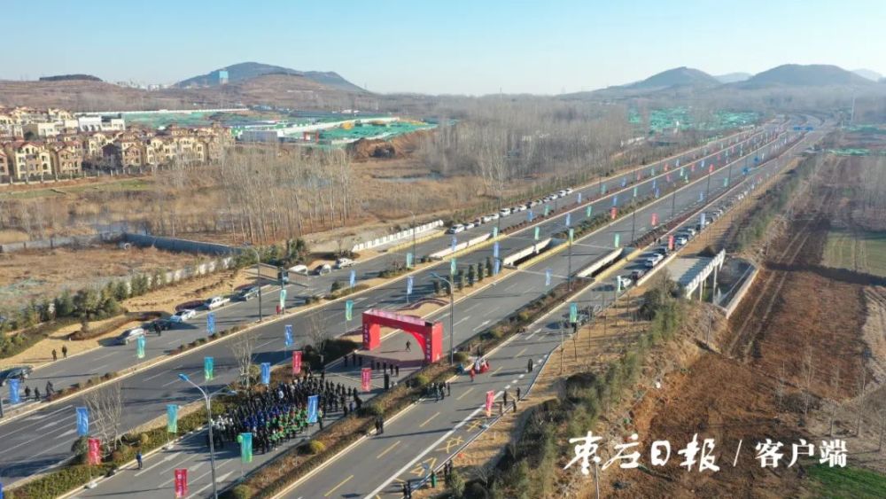 枣庄世纪大道通车