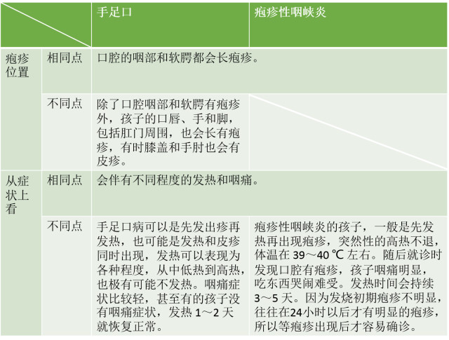 手足口和皰疹性咽頰炎是一類腸道病毒導致的,不是一種,是一類.