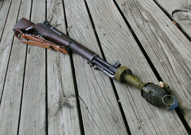 美国agpm1a2手榴弹适配器二战的冷门装备