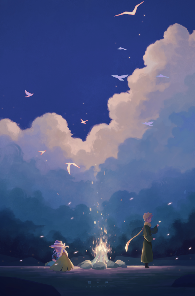 插画壁纸:是光遇壁纸呀