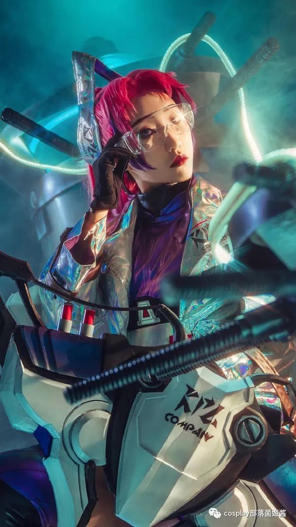 cos:王者荣耀伽罗天狼溯光者cos正片@粉圆fy