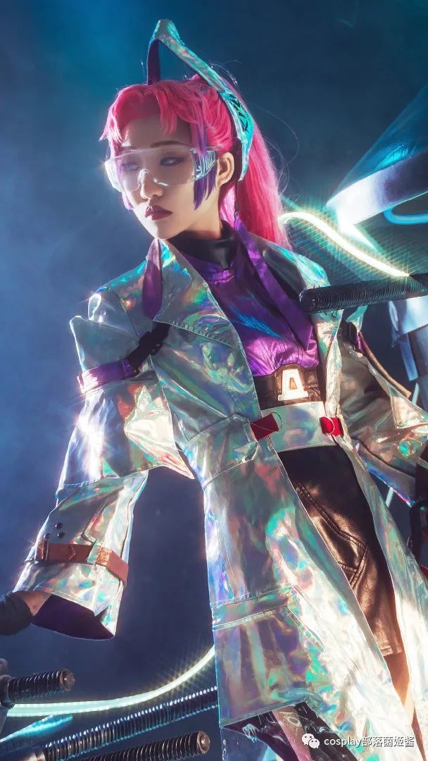 cos:王者荣耀伽罗天狼溯光者cos正片@粉圆fy