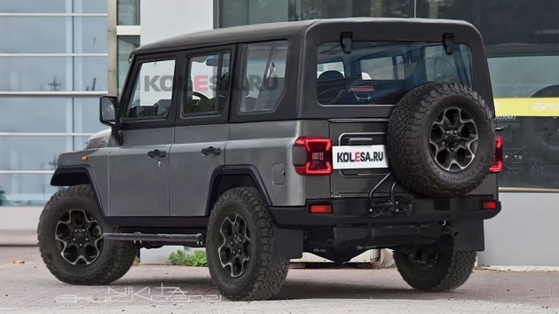 全新北汽bj212假想图曝光将于2022年亮相