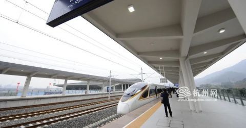 杭台高铁初期开行35对列车,温州首开至广州方向动车组列车