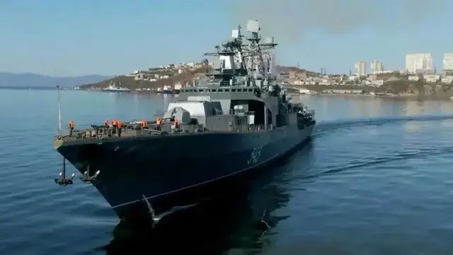 1155型反潜舰改造：将装备32枚巡航导弹，仍是俄海军舰队主力舰艇_腾讯新闻