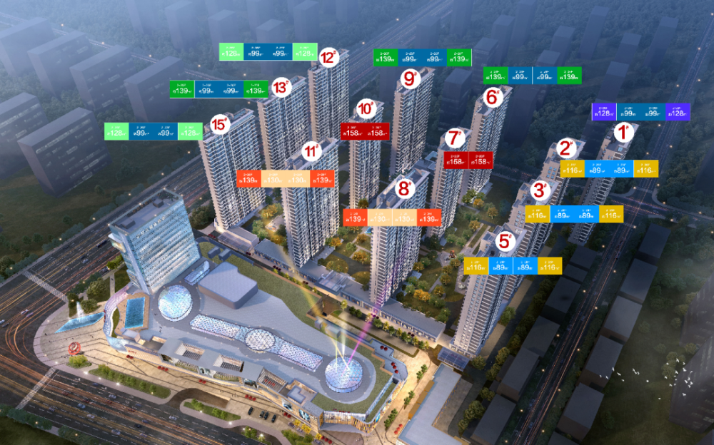 瑞鑫卓越城三开三捷当天热销超7成