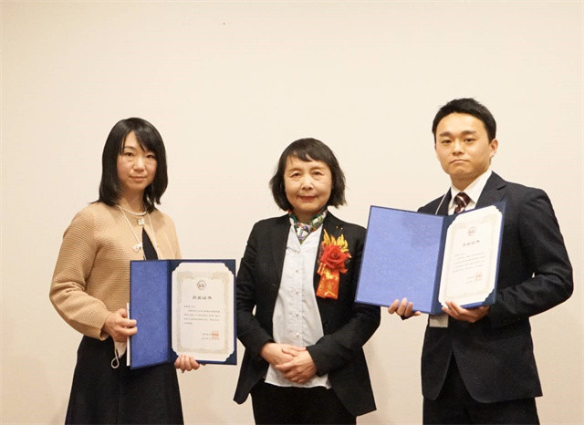 日本华文作家协会会长王海蓝在致辞中介绍了日本华文作家协会的发展