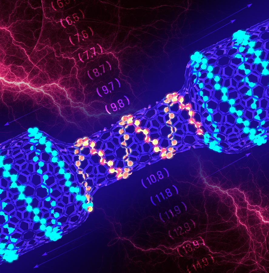 全新微型晶体管了解下只有头发125000细的单个碳纳米管