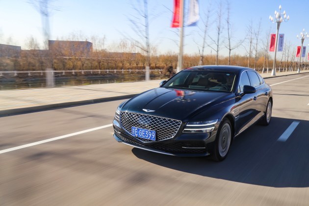 优雅永不过时 试驾捷尼赛思g80_腾讯新闻