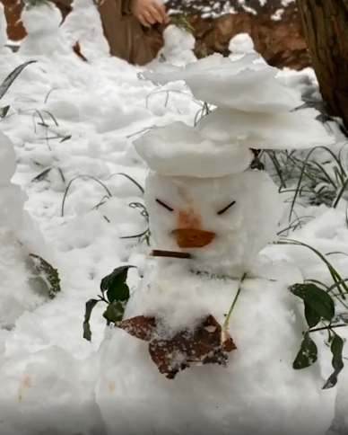 這究竟是雪人還是