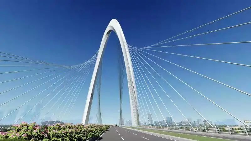 又一地标性建筑来了这座沱江大桥预计2023年建成通车