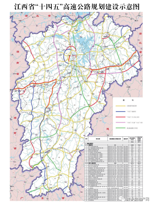 萍乡绕城高速线路图图片