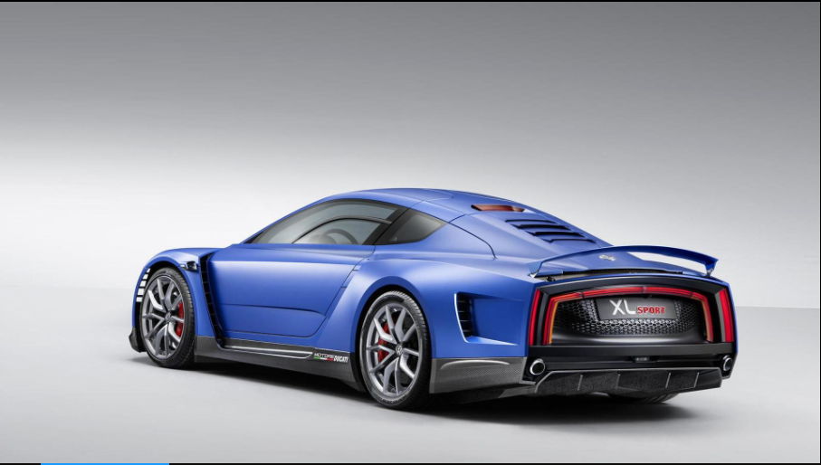 专为性能而打造的两缸动力跑车大众xlsport概念车动力十足百公里加速