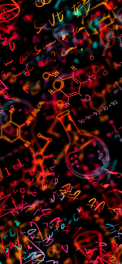 理科生炫酷公式壁纸