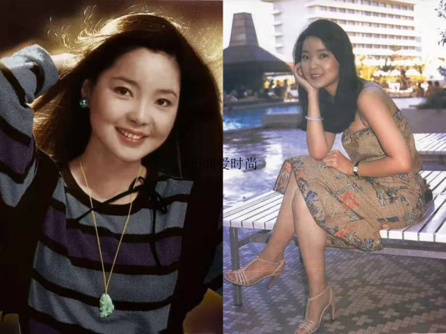 邓丽君30年前的装扮告诉我们:肉感身材塌鼻梁,也能美的风情脱俗
