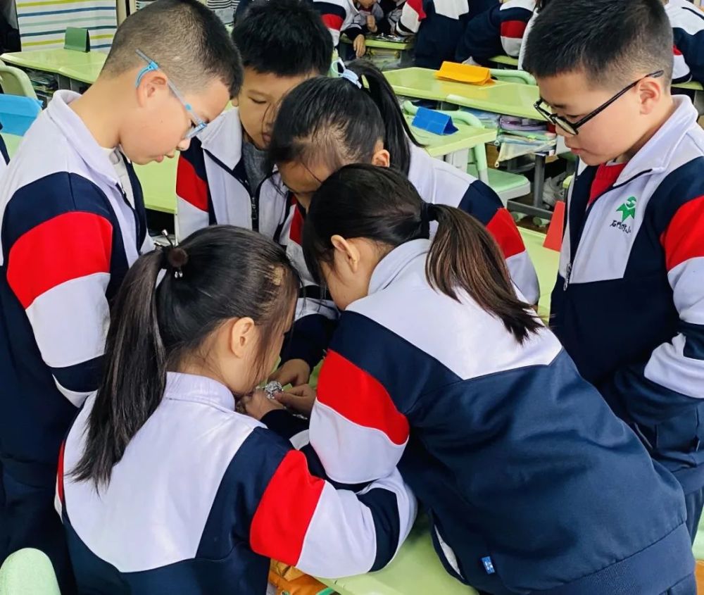 教学风采展示石门实验中学附属小学用英语玩转科学用智慧点亮课堂研究