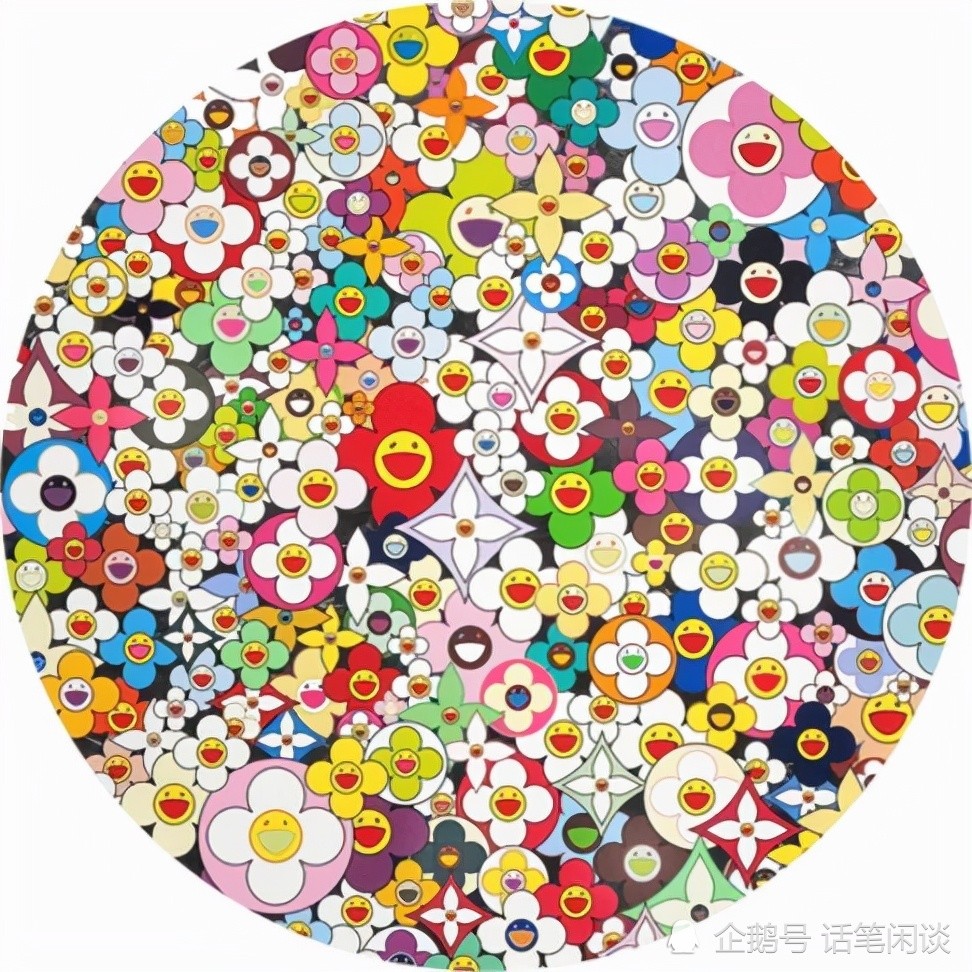 是人身上最明亮,最有效地观察感触世界的器官,村上隆同样通过波普艺术