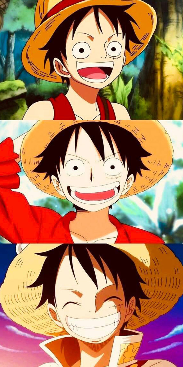 动漫壁纸海贼王路飞和伙伴手机壁纸他们的笑容好灿烂