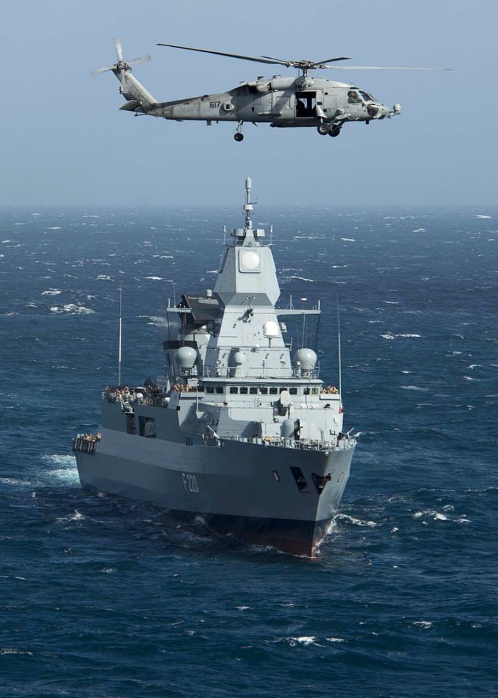 f125型護衛艦配備2架nh-90反潛直升機,但噸位約7300噸護衛艦其相當於