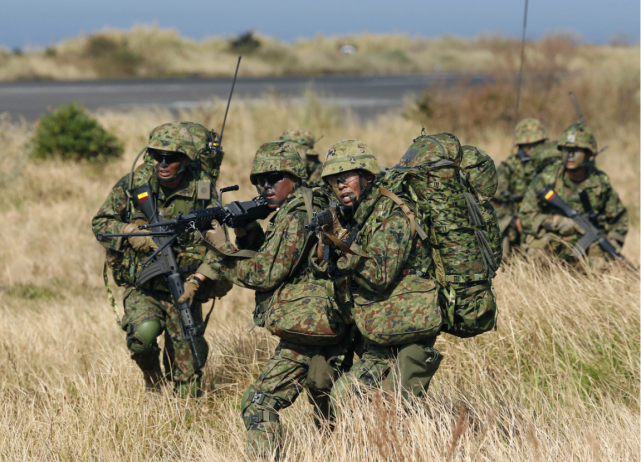 海上保安廳和自衛隊在11月份進行了旨在