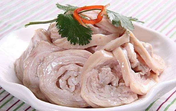 是吃货就干了这盘大肠刺身