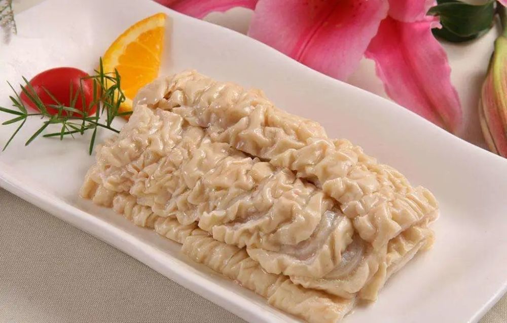 是吃货就干了这盘大肠刺身