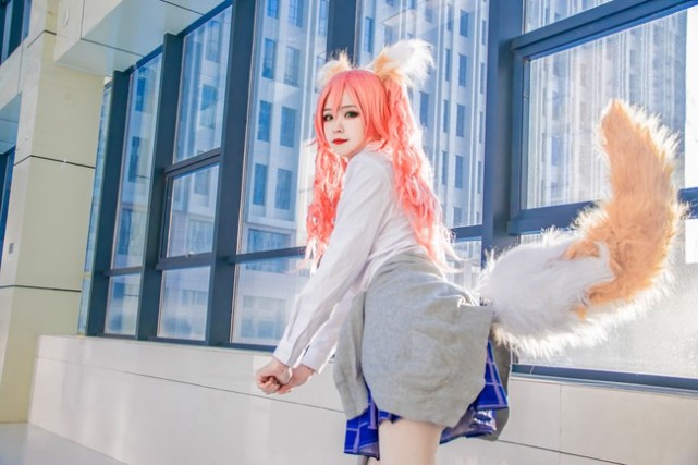 cos赏析:jk玉藻前|玉藻前_动漫|cosplay