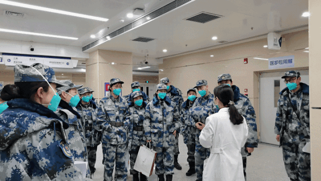 连夜出征的空军军医大学医疗队已开始收治新冠肺炎患者