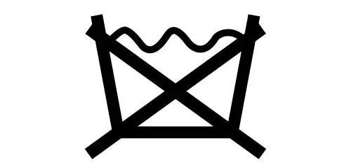 这就是「不可水洗」的意思!