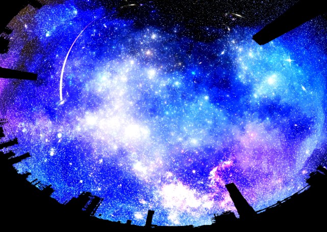 动漫美图 高质量唯美静谧星空壁纸 真的是超爱