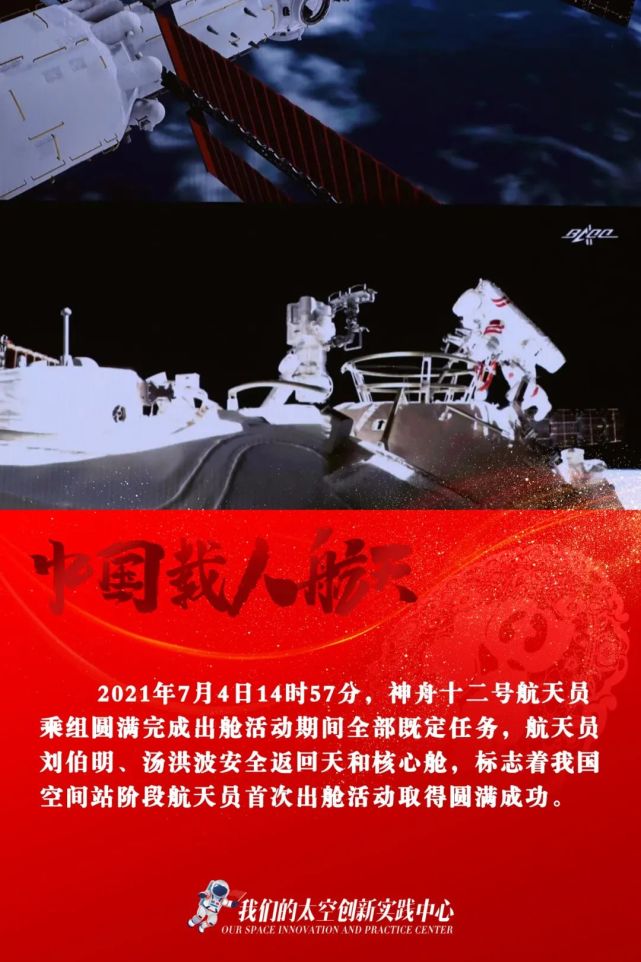 年终盘点(一)|2021年度中国载人航天精彩瞬间