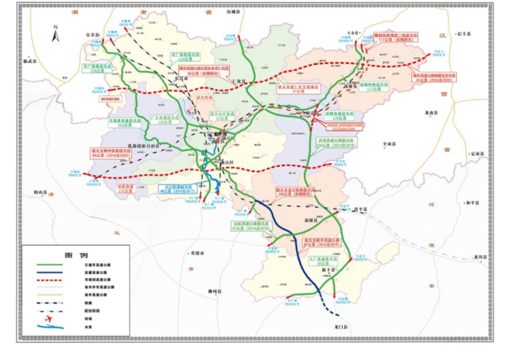 宁韶高速公路规划图图片