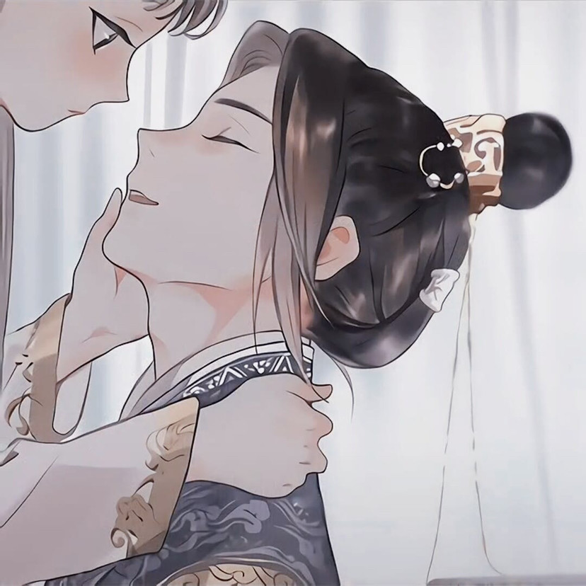 动漫情侣头像古风