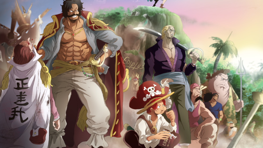 罗杰海贼团 海贼王壁纸 腾讯新闻