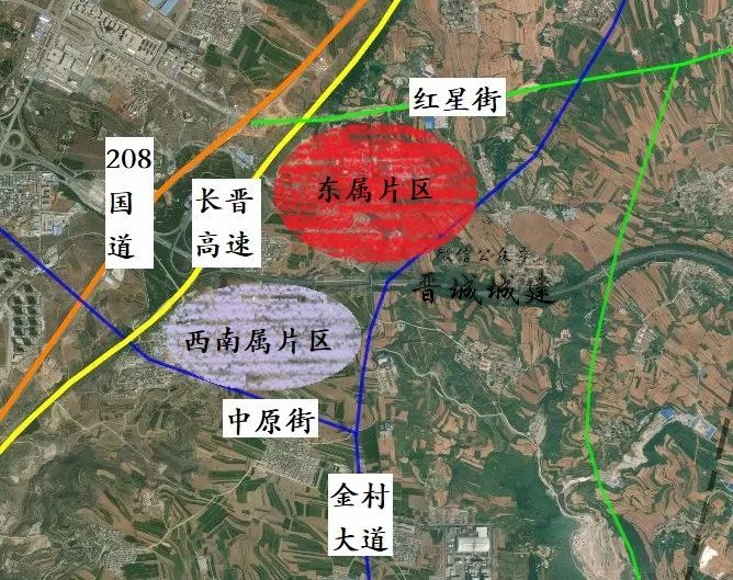 泽州县西南属片区控制性详细规划研究公示