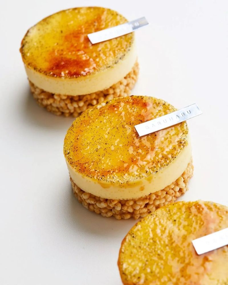 焦香四溢黄金万两这个配方适合新年焦糖布蕾香蕉挞已打包可下载