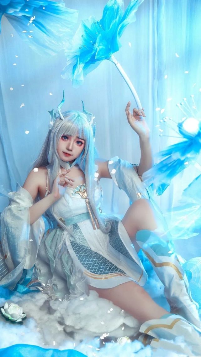 王者cos:出水芙蓉的西施妹妹等你哦