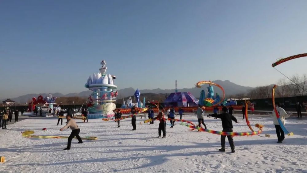 保定冰雪乐园图片