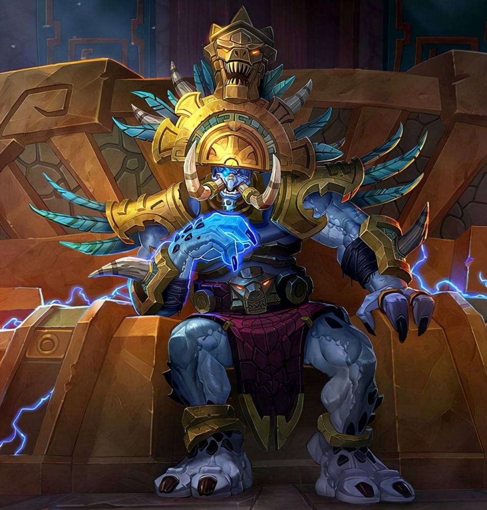 魔兽怪物志传说中风蛇的祖先血神哈卡