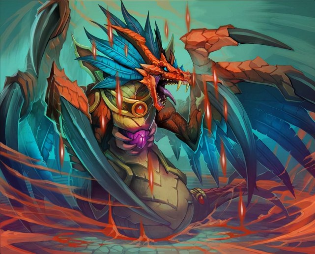 魔兽怪物志传说中风蛇的祖先血神哈卡