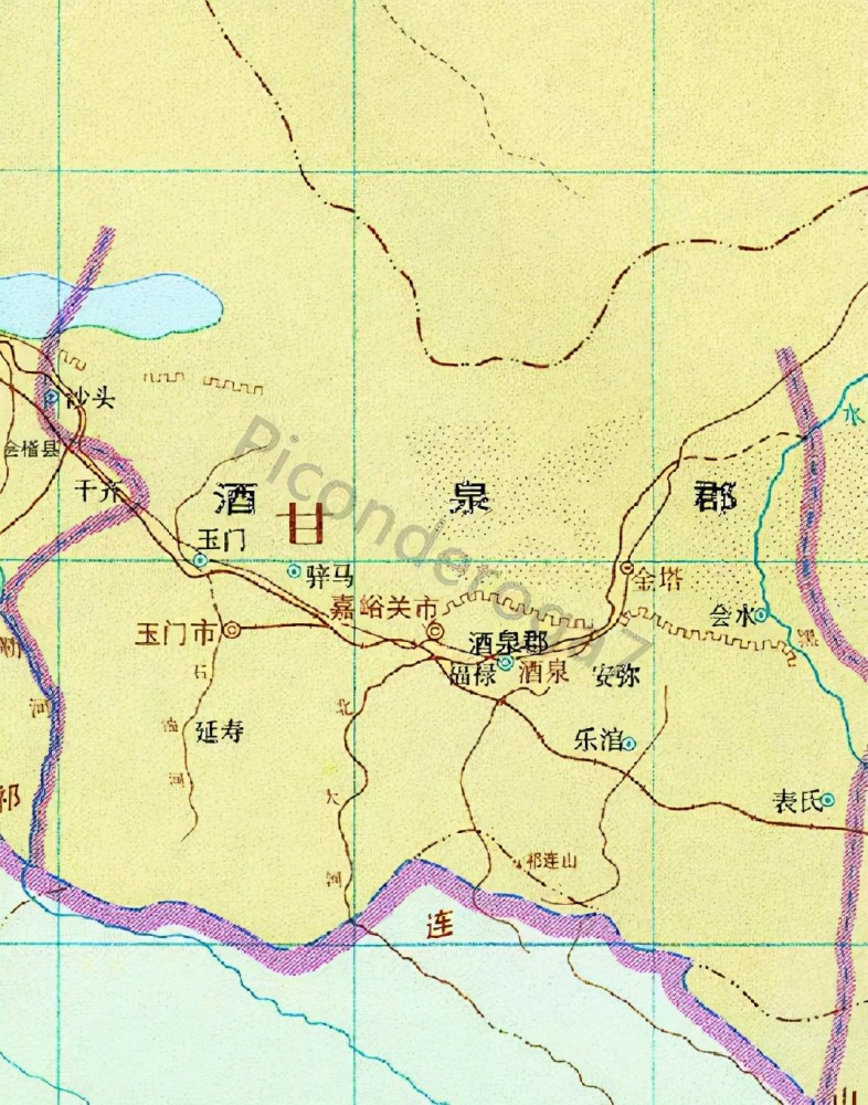 晋朝公爵之酒泉郡公